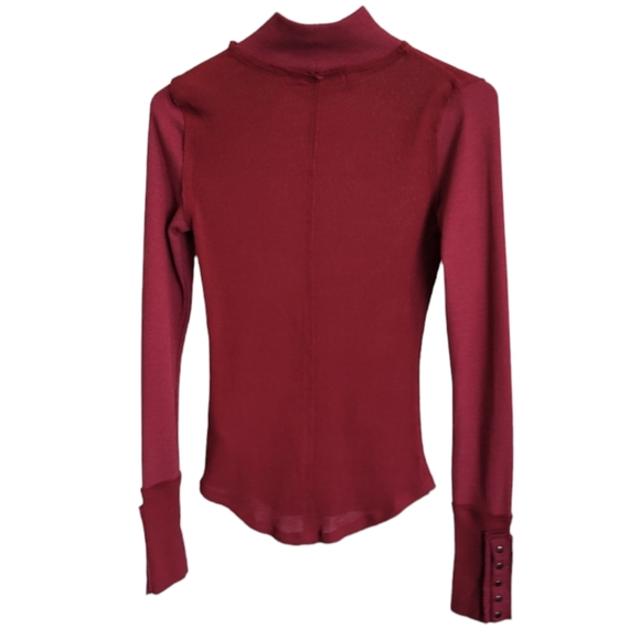 🆕️ Free People Freya Mock Neck Top - Picture 9 of 10